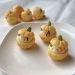 ころりんかぼちゃパンの生クリームサンド ミニチュアフード