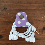 コードホルダー(ドットパープル)