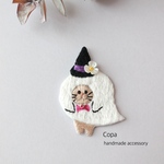 オバケ猫👻ブローチ