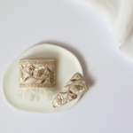 ポニーフック インド刺繍 ヘアアクセサリー 親子リンク