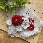 つまみ細工髪飾り 成人式 卒業式 髪飾り