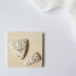 【mini】ぱっちんぴん インド刺繍リボン ベビーヘアピン