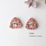 《受注生産》お赤飯猫🐈🍙ピアス⌘イヤリング