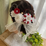 つまみ細工髪飾り 成人式 卒業式 髪飾り