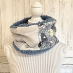 ☆新作☆ フユノカオ 23575 秋 冬 スヌード ネックウォーマー 大人 スカーフ ストール ボア ファー スペシャルギフト