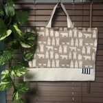 白くまさん ナチュラル レッスンバッグ 入園 入学 習い事に 男の子 女の子