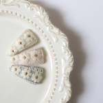 【mini】ぱっちんぴん インド刺繍 ヘアピン 親子リンク