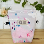 消臭✳︎防水のマナーポーチ★北欧柄グレー