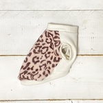 犬服 ピンクアニマル柄の暖かボアタンク♫