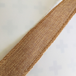 リネンリボン 麻☆38mm 茶☆2M