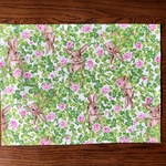 【102】☆anne☆ ランチョンマット クローバーとうさぎ柄 入園・入学