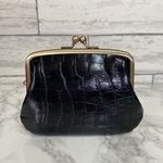 ハンドメイド 本革親子がま口財布(カードポケット各2段付)