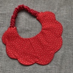 大型犬用もくもくスタイ★星柄✖️パープルチェック