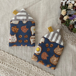 ほっこり♡おうちコースター 2枚セット ねこちゃんパン