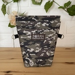 消臭✳︎防水のマナーポーチ★カモフラ柄グレー系