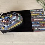NEW *入園入学グッズ。電車柄。ランチョンマット、お弁当袋セット*