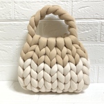 コロンっと可愛い♡マンドゥバッグ バイカラー