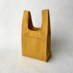 *帆布エコバッグ*【ヨークイエロー】