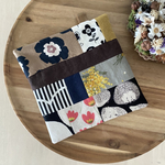 ほっこりパッチワーク風マット