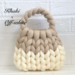 コロンっと可愛い♡マンドゥバッグ バイカラー