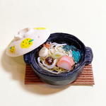ミニチュア 鍋焼きうどん