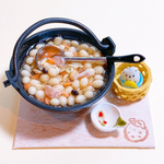 芋煮とおにぎりのセット ①