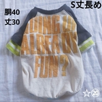 犬服 S丈長め LS☆⑳