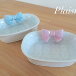 リボンのソープディッシュ♡