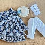 【SALE】ブライスアウトフィット フリフリドレスグレー