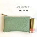大人グリーンミニポーチ