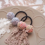 揺らめくバブルヘアゴム