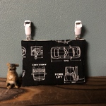 funaoko様専用 移動ポケット クリップ付き 車柄