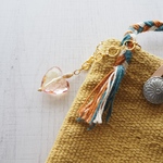 heart bag charm
