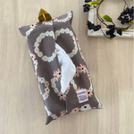 ティッシュボックスケース 北欧お花のかんむり