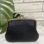 ハンドメイド 本革親子がま口財布(カードポケット各2段付)