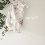 爽やかで華やかな ぱーぷるぱーぷるなサマーワンピ