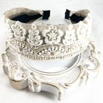 1000円🎉インド刺繍リボン カチューシャ No.104