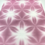 京都絞り染め「伊勢木綿綿麻30/30の浴衣生地」/〜撫子~計り売り