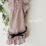 お尻フリフリふりっふりのワンピース