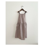 tomo76akane様オーダー品★リネン エプロンワンピース 150