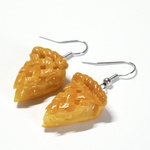 こんがりアップルパイのピアス イヤリング