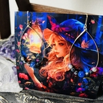 先を見透す眼 〜行き先を導く〜 天然石 魔法 イヤリング ピアス メノウ