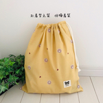 お着替え袋 体操着袋 巾着袋 片ひも くま