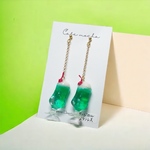 メロンクリームソーダのピアス/イヤリング