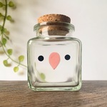 【Lサイズ】愛鳥さんの羽保存瓶♡Kz-4