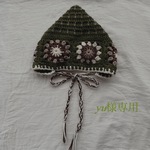 【yu様専用】グラニースクエアボンネット