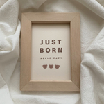 【送料無料】Simple Bear ☐マンスリーカード │ 月齢フォト