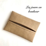 再販♡ライトブラウンポケットティッシュケース