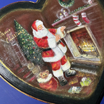 ⋆˖⋆˖*̣̣̥❅ 聖夜 サンタクロース ❅*̣̣̥˖⋆˖⋆トールペイント