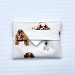 感謝セール品💖犬🐕 シンプルラミネートティッシュケース